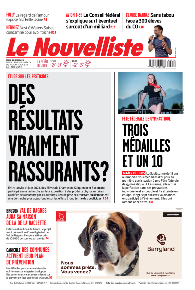 Jeudi 26 juin 2025 Jeudi 26 juin 2025