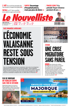  Lundi 3 août 2026