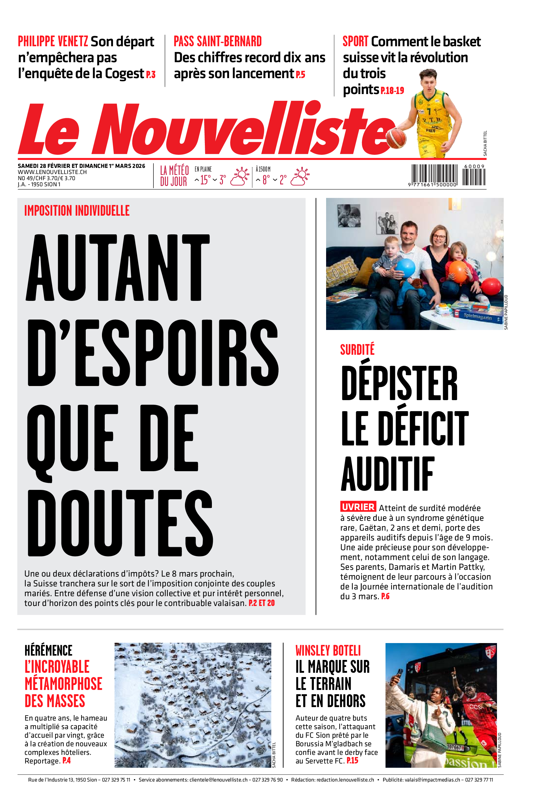  Samedi 28 février 2026