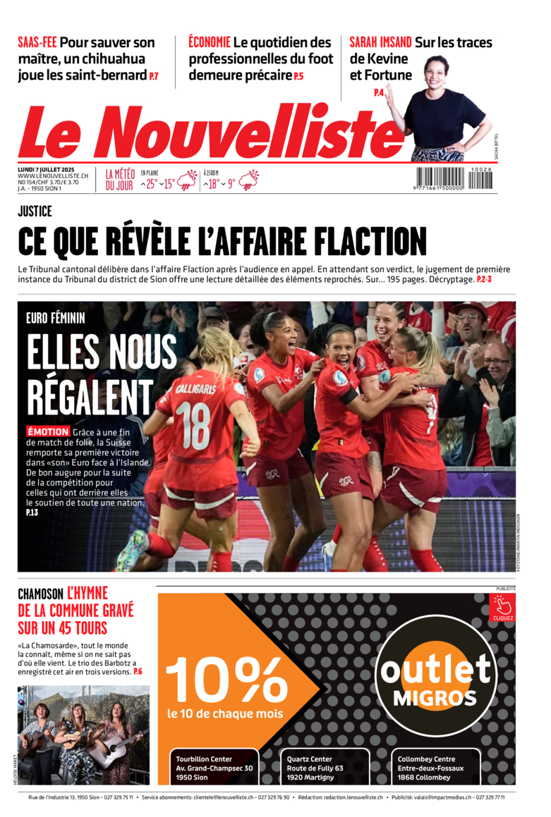 Lundi 7 juillet 2025 Lundi 7 juillet 2025