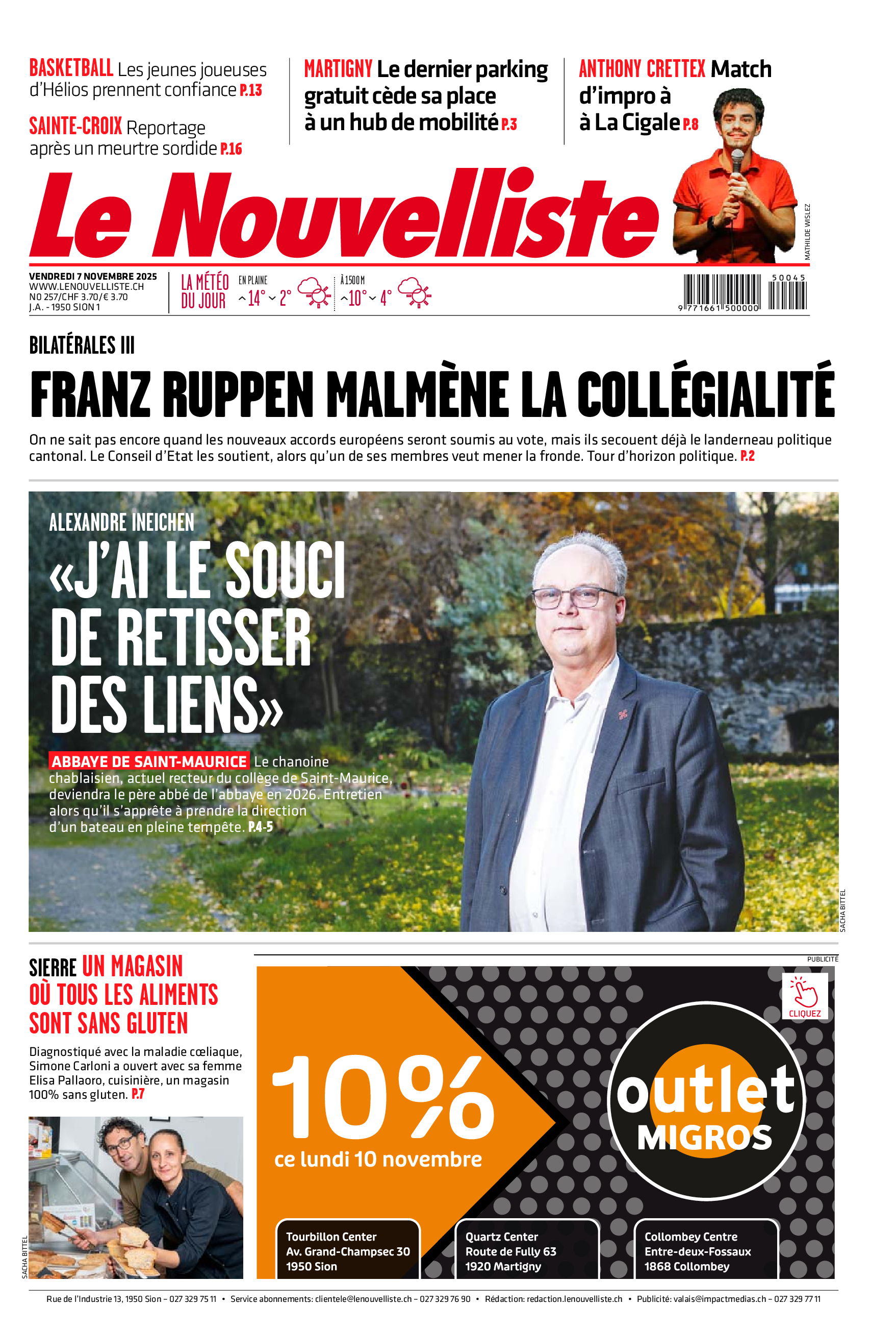  Vendredi 7 novembre 2025