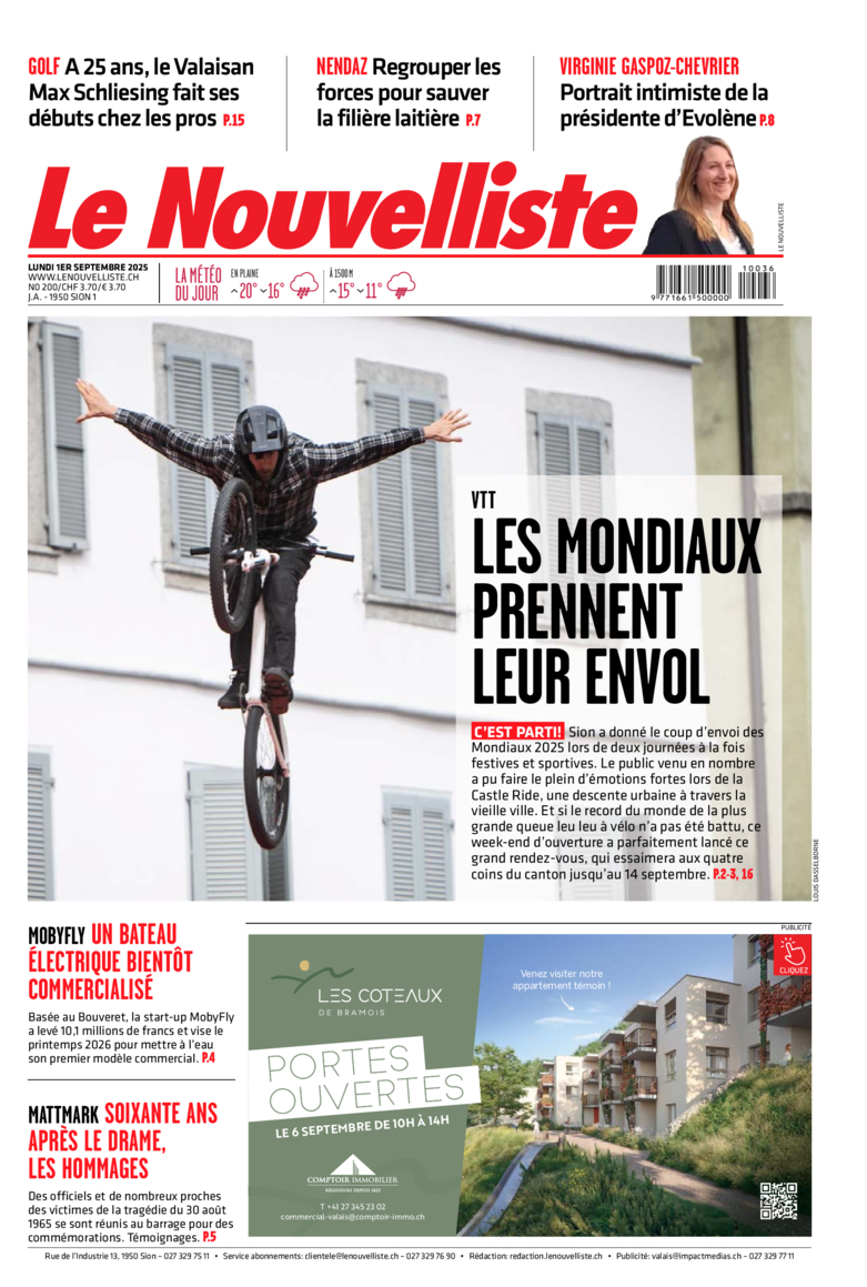 Lundi 1er septembre 2025 Lundi 1er septembre 2025