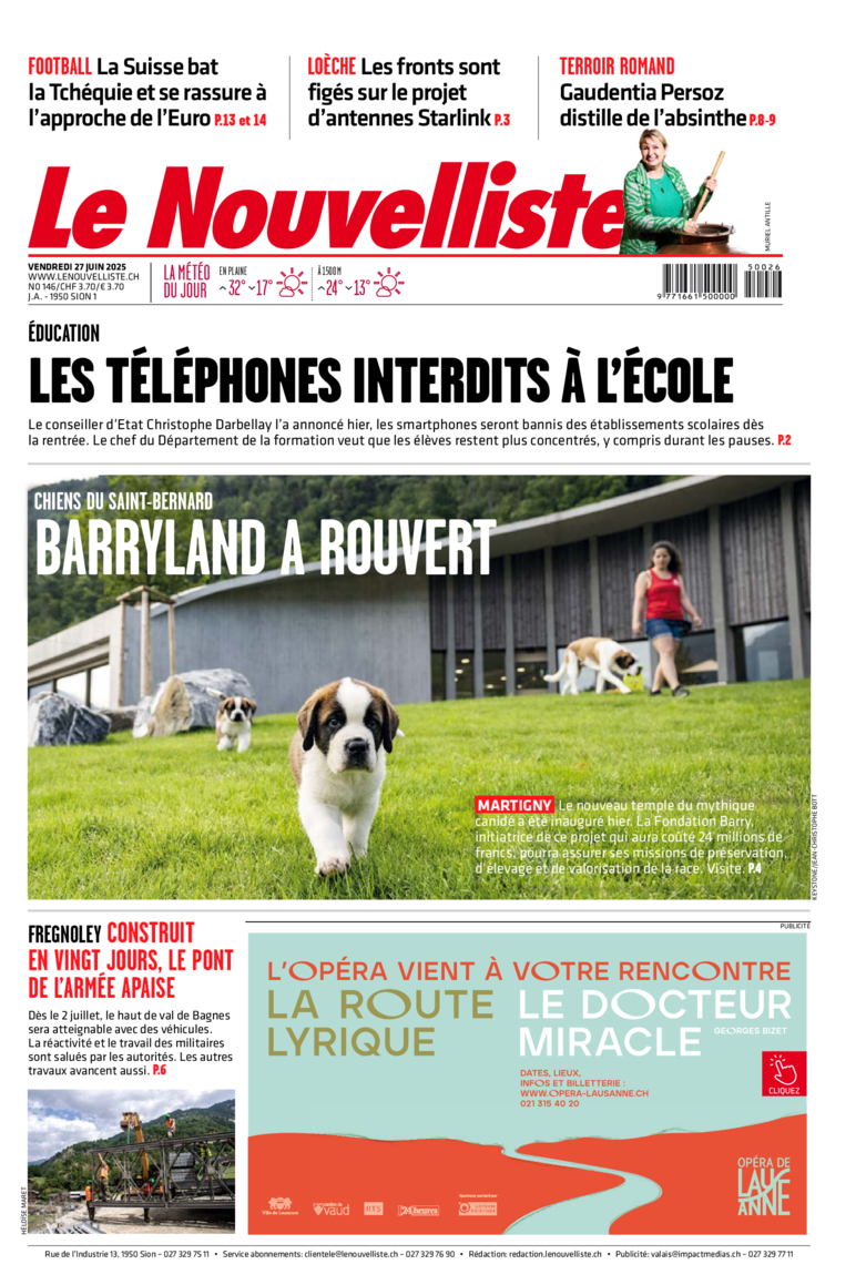 Vendredi 27 juin 2025 Vendredi 27 juin 2025