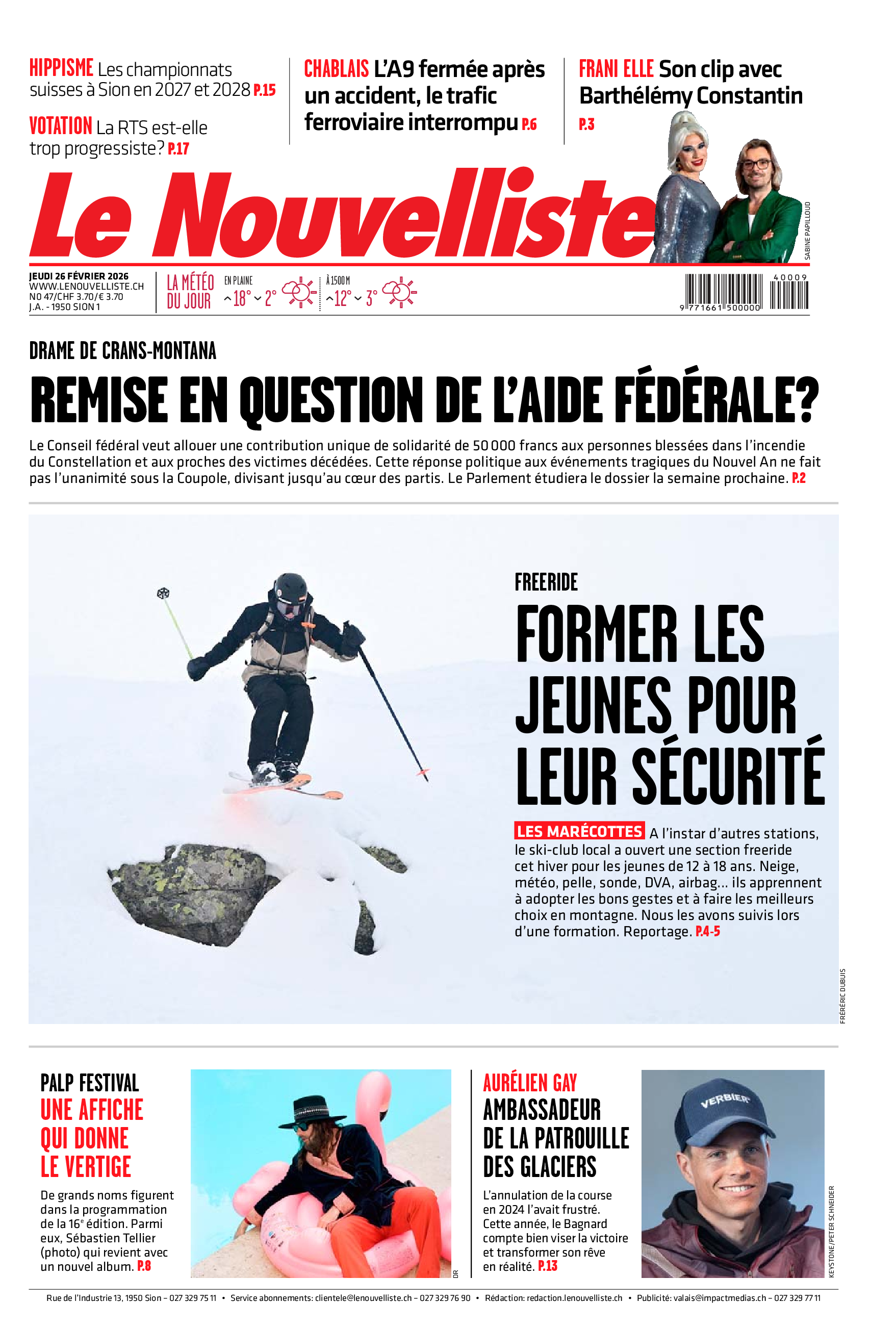  Jeudi 26 février 2026