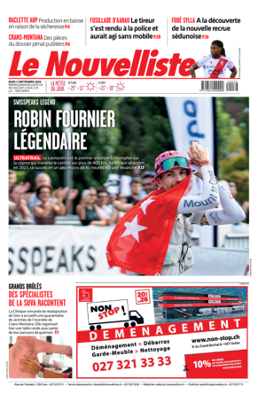  Jeudi 3 septembre 2026