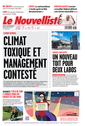  Mardi 1er septembre 2026