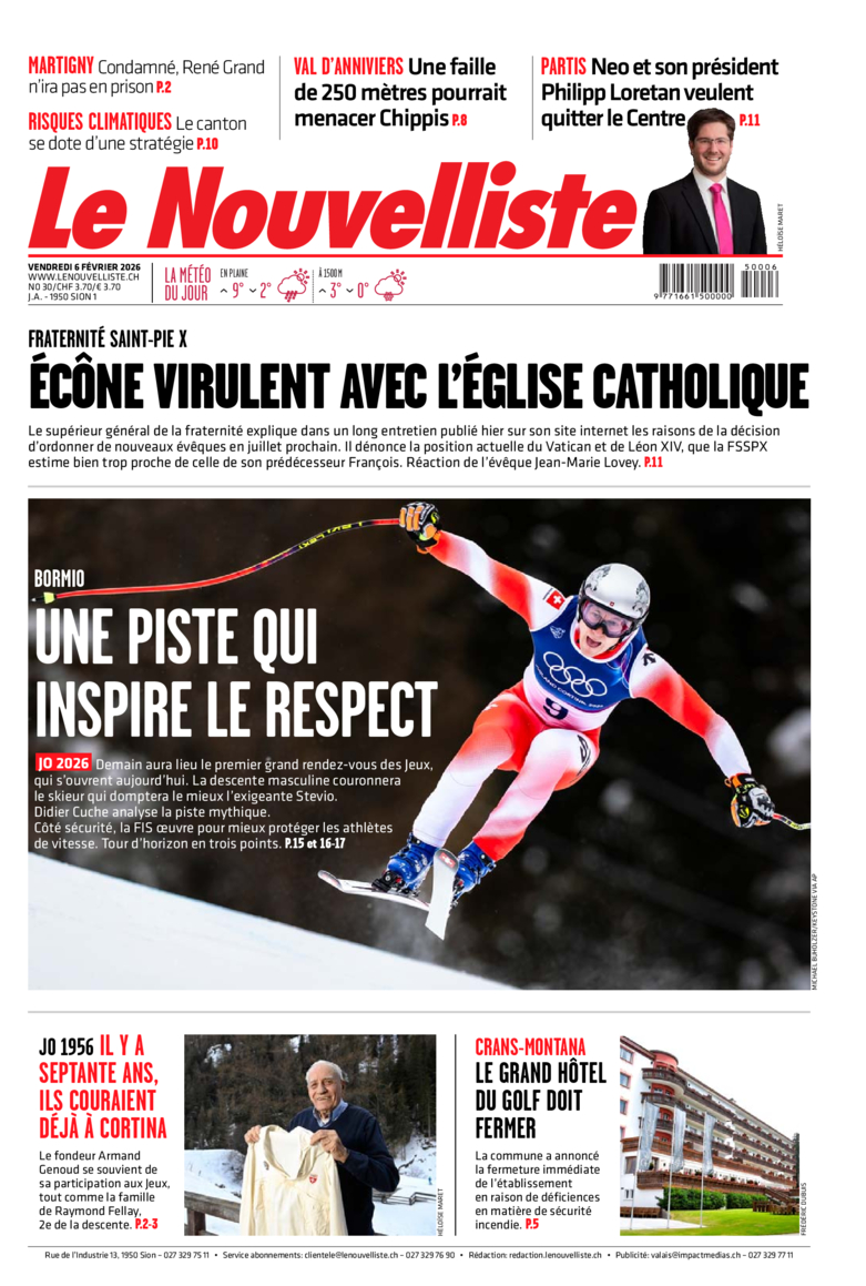 Vendredi 6 février 2026