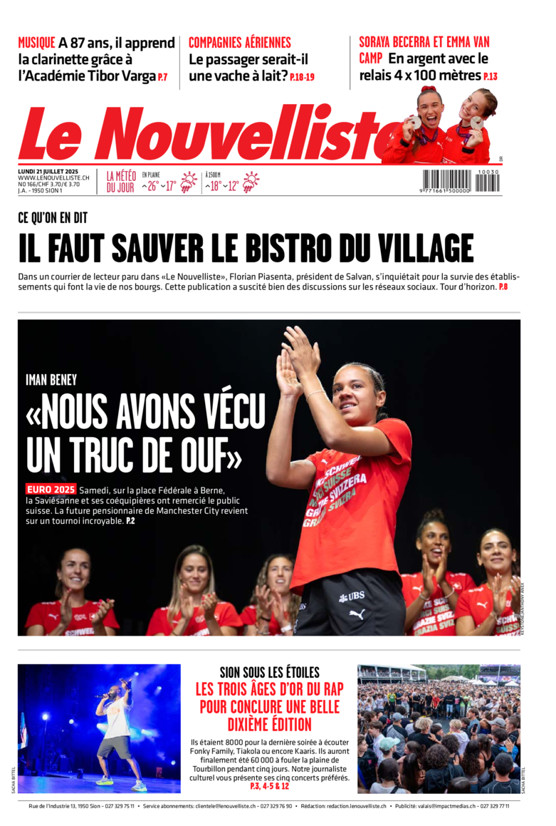 Lundi 21 juillet 2025 Lundi 21 juillet 2025