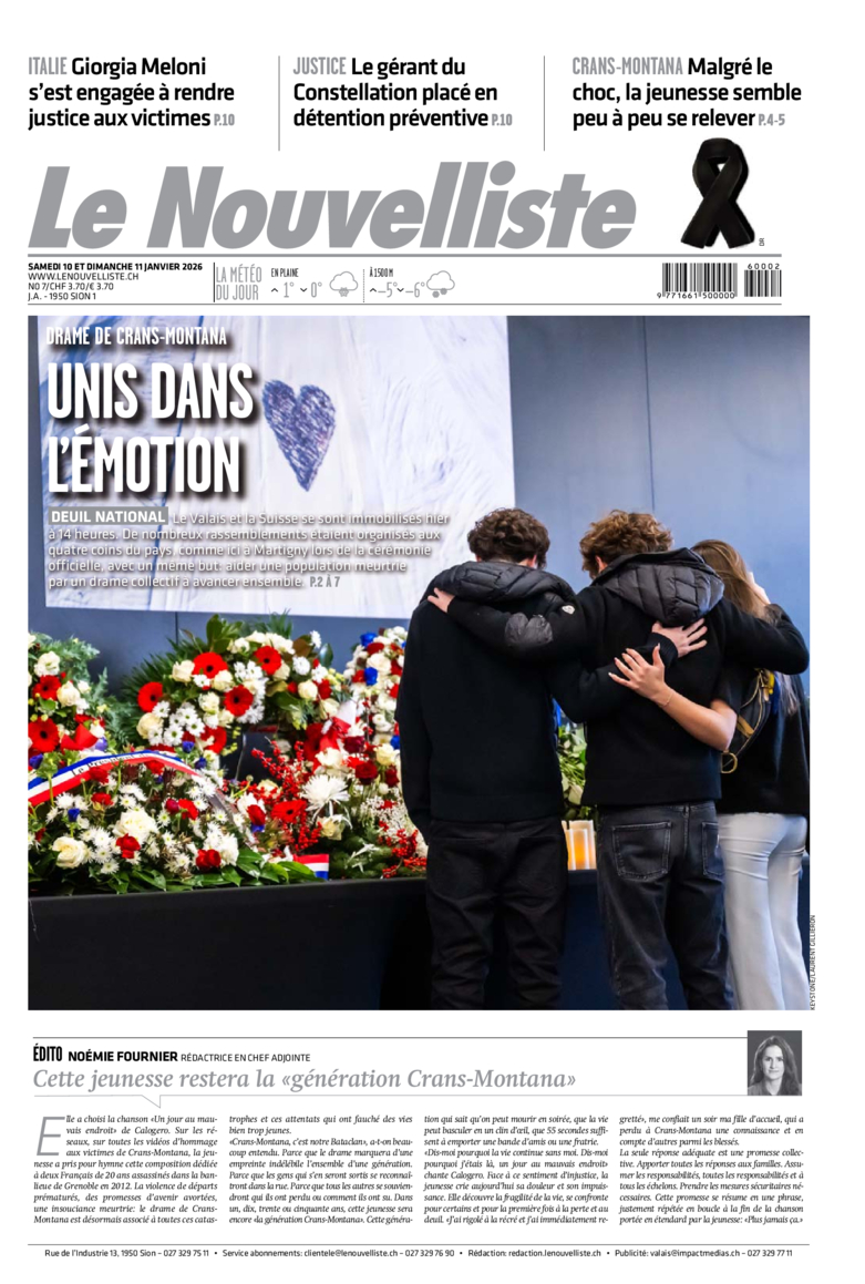 Samedi 10 janvier 2026