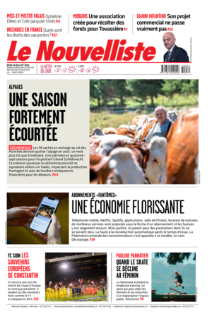  Jeudi 30 juillet 2026