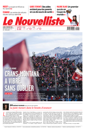 Lundi 2 février 2026