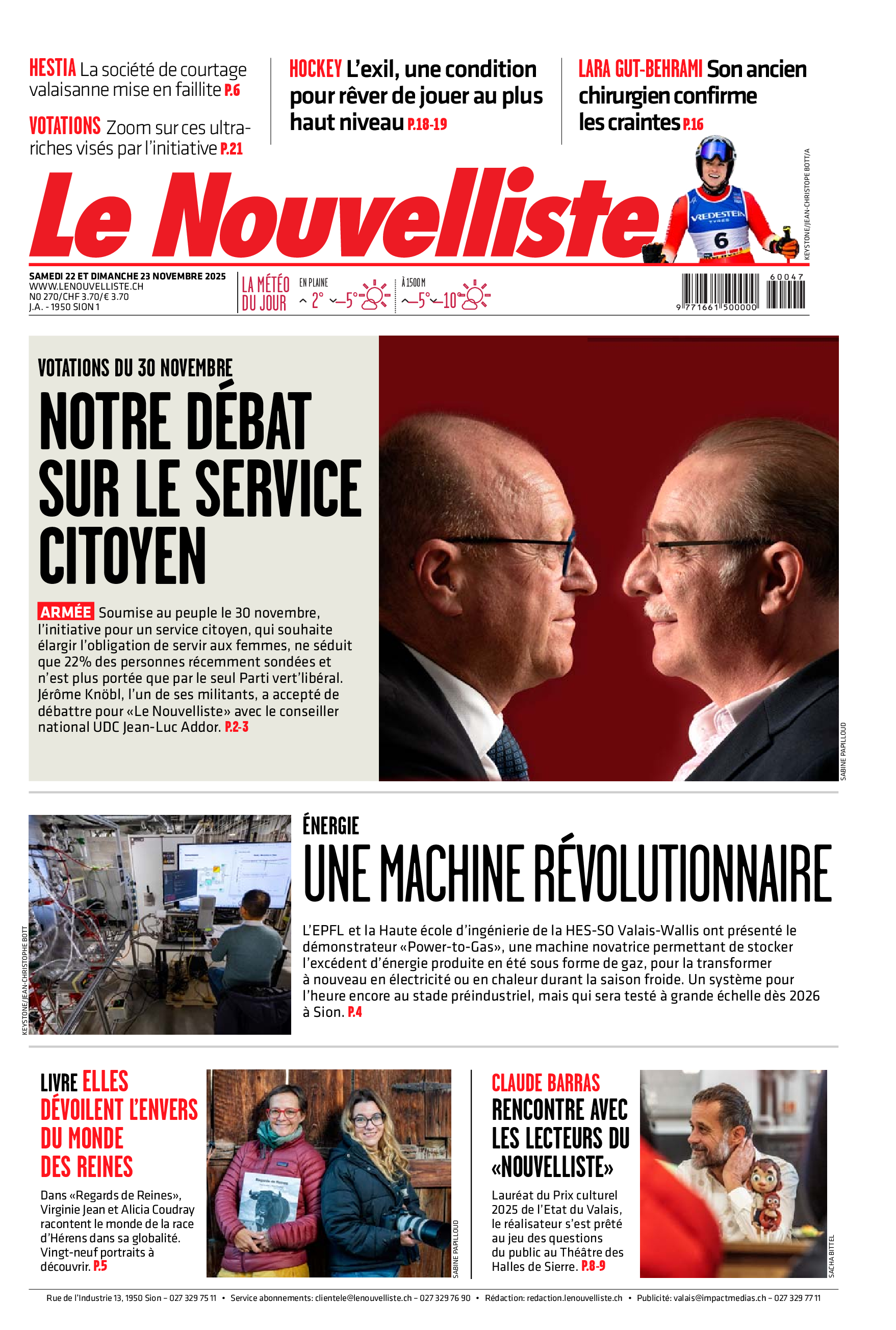  Samedi 22 novembre 2025