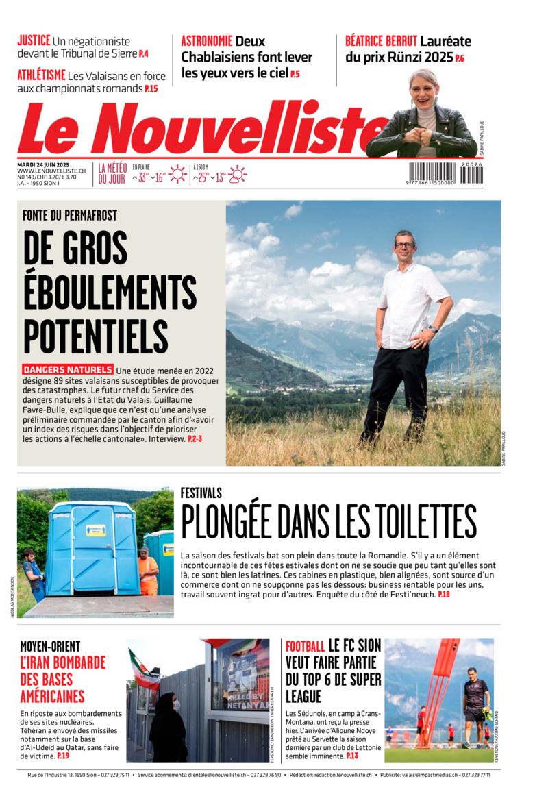 Mardi 24 juin 2025 Mardi 24 juin 2025