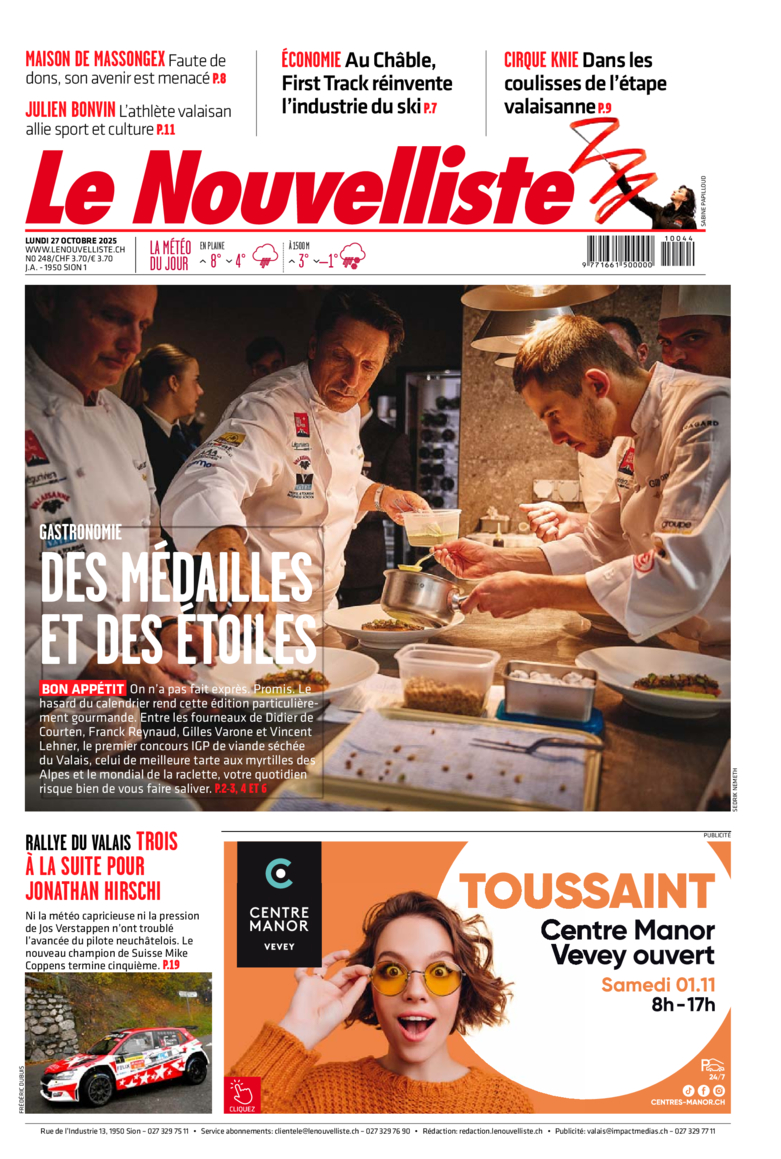 Lundi 27 octobre 2025 Lundi 27 octobre 2025