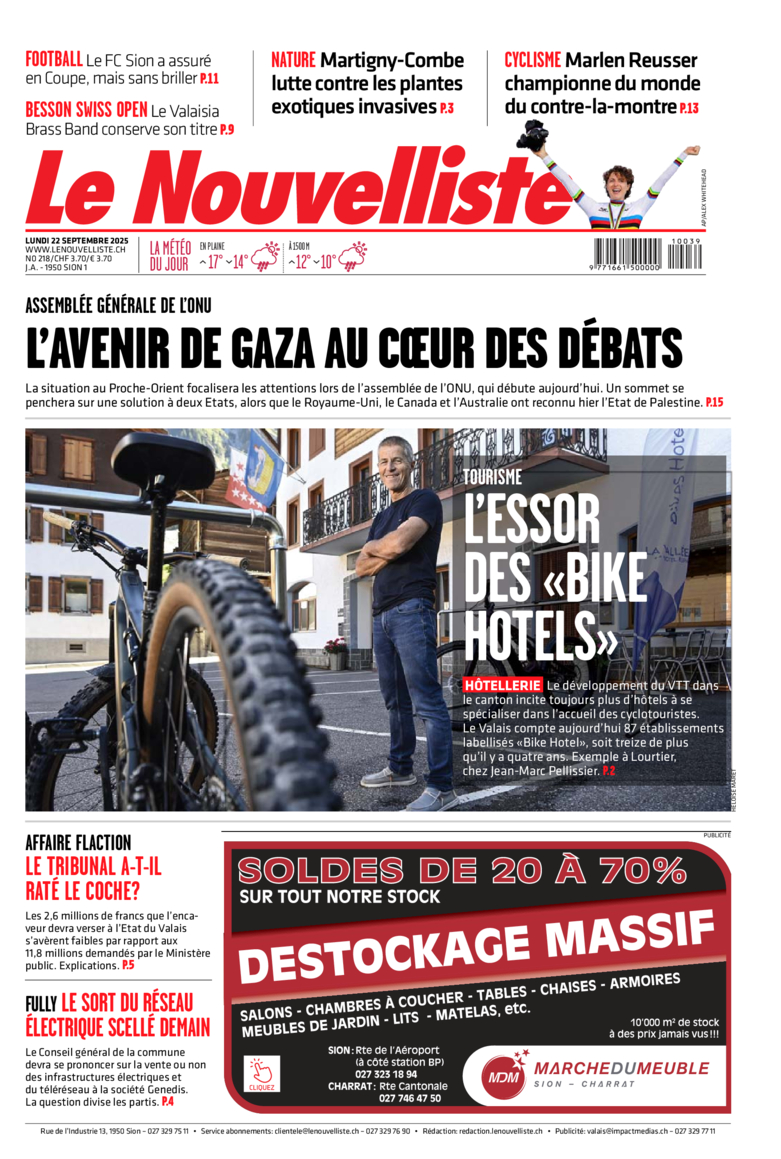 Lundi 22 septembre 2025 Lundi 22 septembre 2025