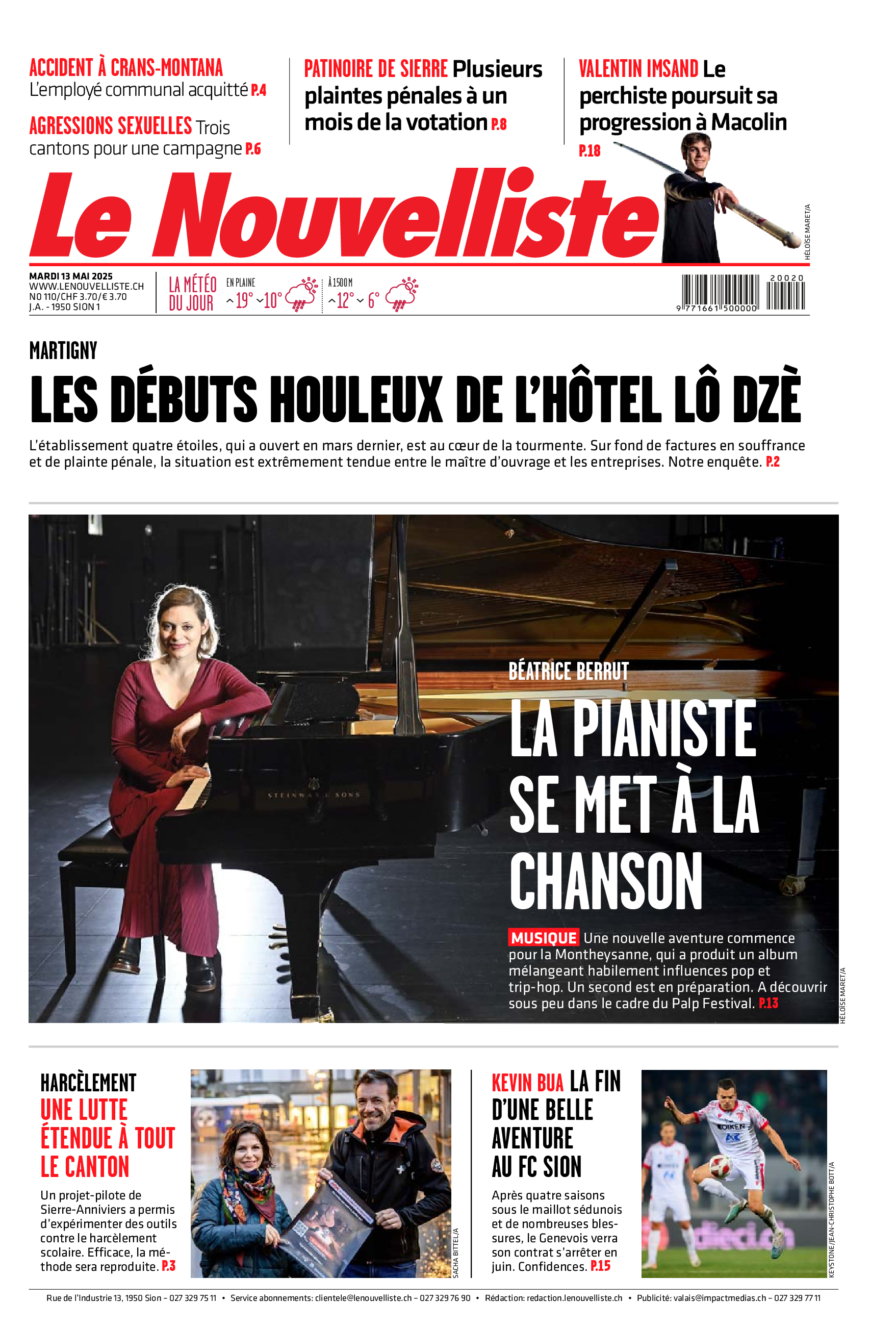Mardi 13 mai 2025 Mardi 13 mai 2025