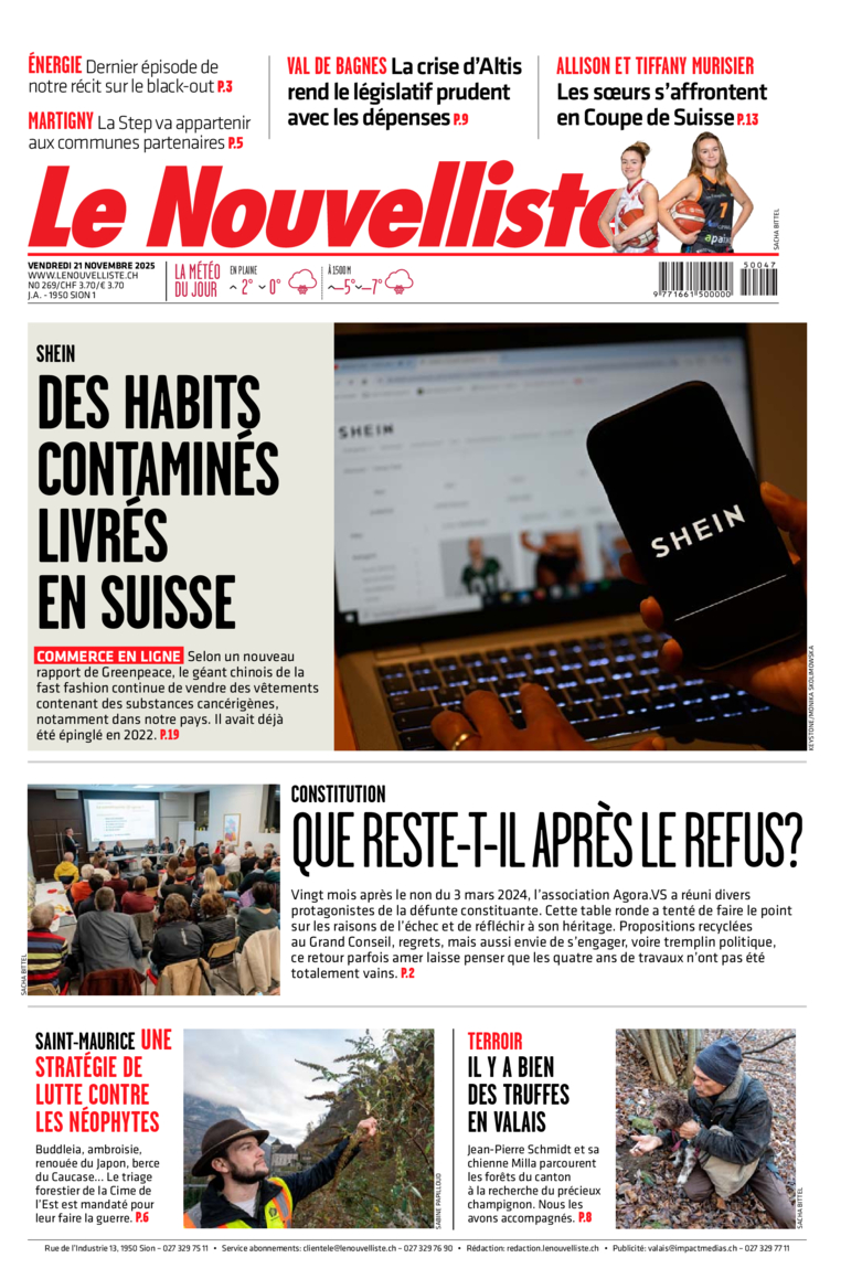 Vendredi 21 novembre 2025