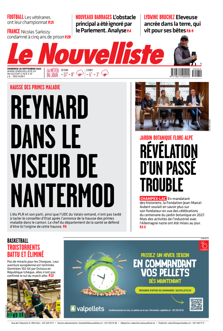 Vendredi 26 septembre 2025 Vendredi 26 septembre 2025
