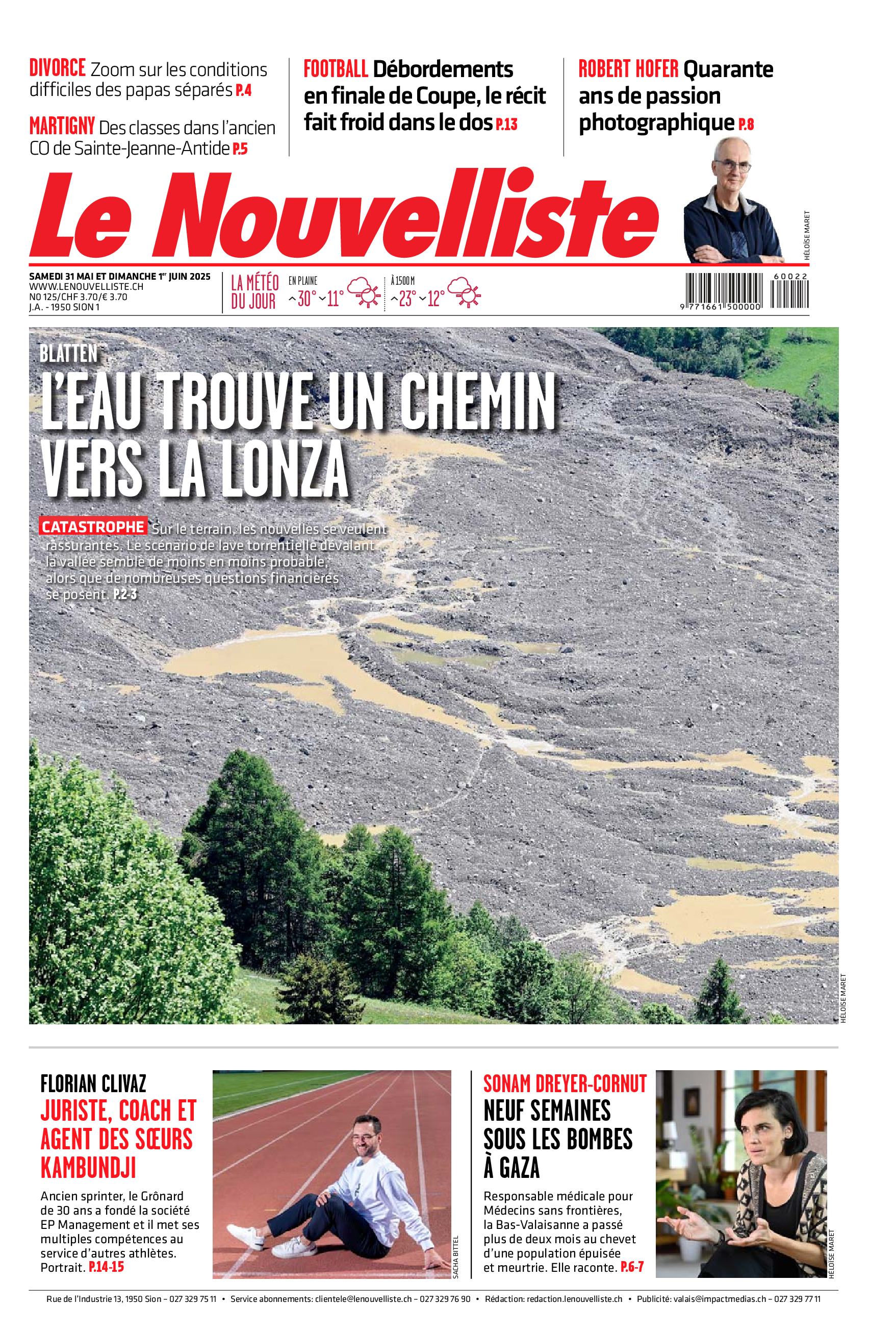 Samedi 31 mai 2025
