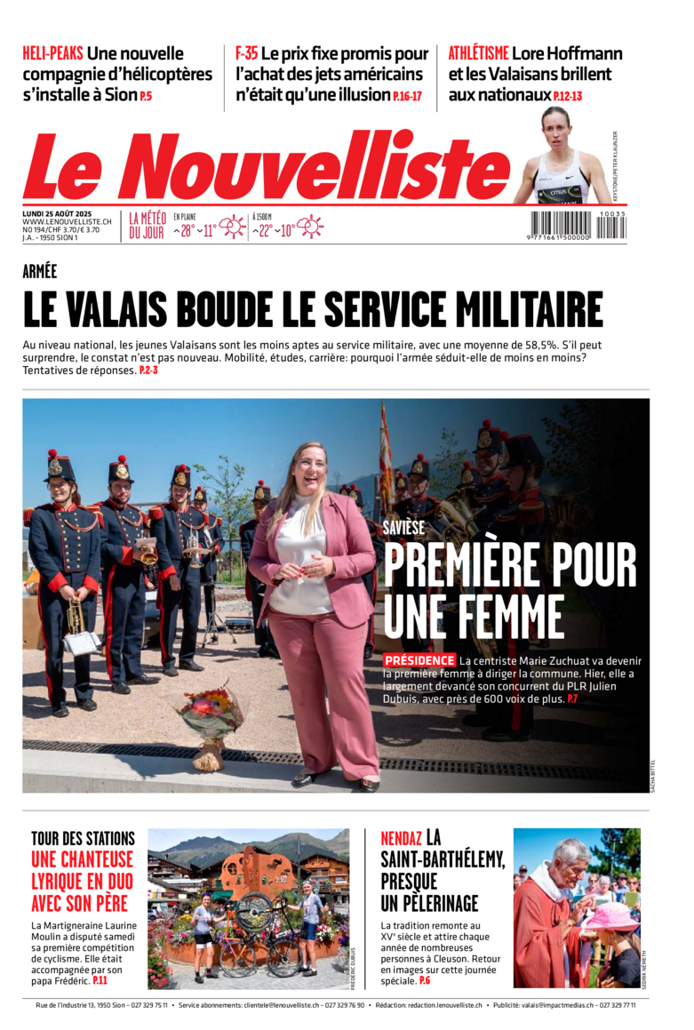 Lundi 25 août 2025 Lundi 25 août 2025