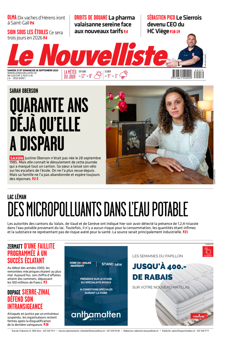Samedi 27 septembre 2025 Samedi 27 septembre 2025