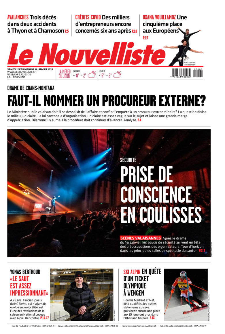 Samedi 17 janvier 2026