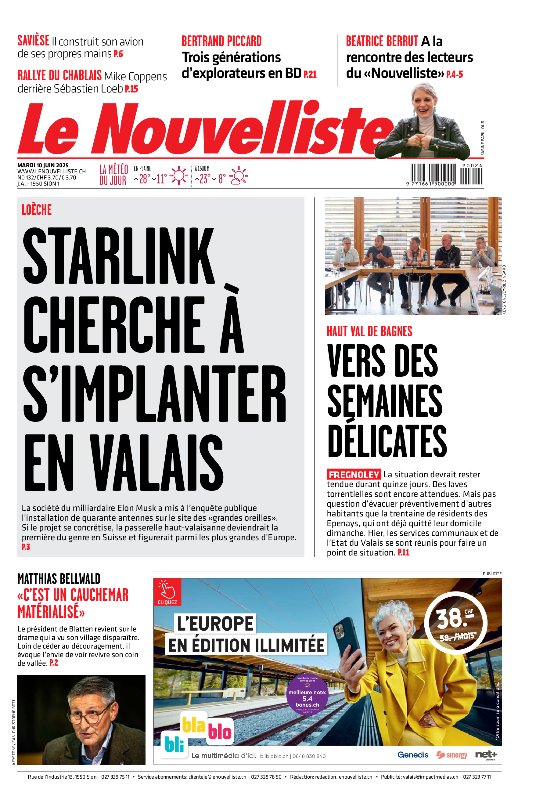 Mardi 10 juin 2025 Mardi 10 juin 2025