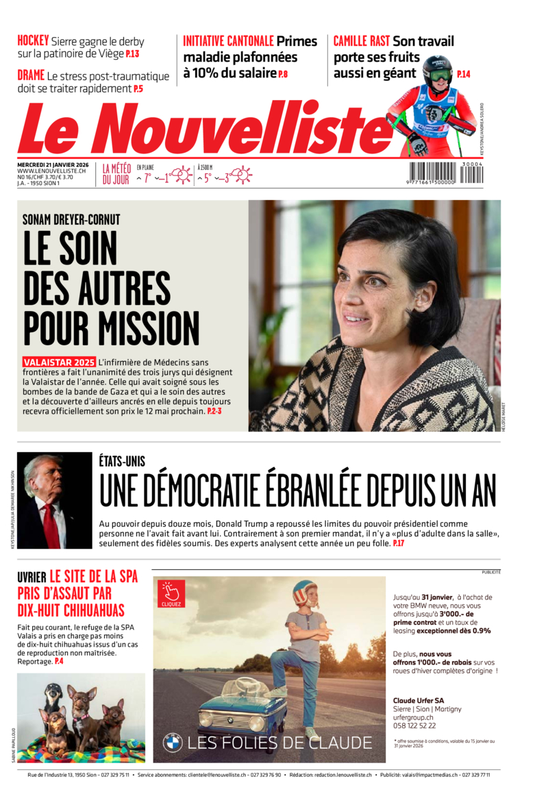 Mercredi 21 janvier 2026