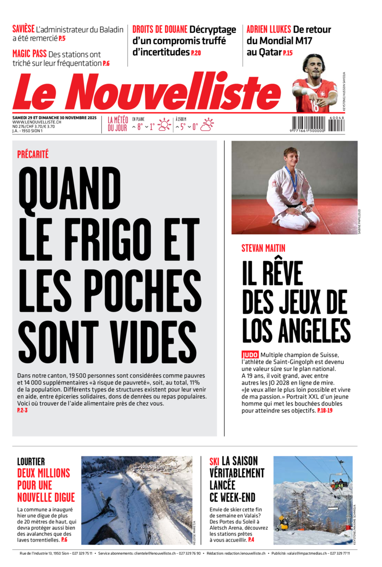 Samedi 29 novembre 2025