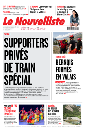  Samedi 8 août 2026