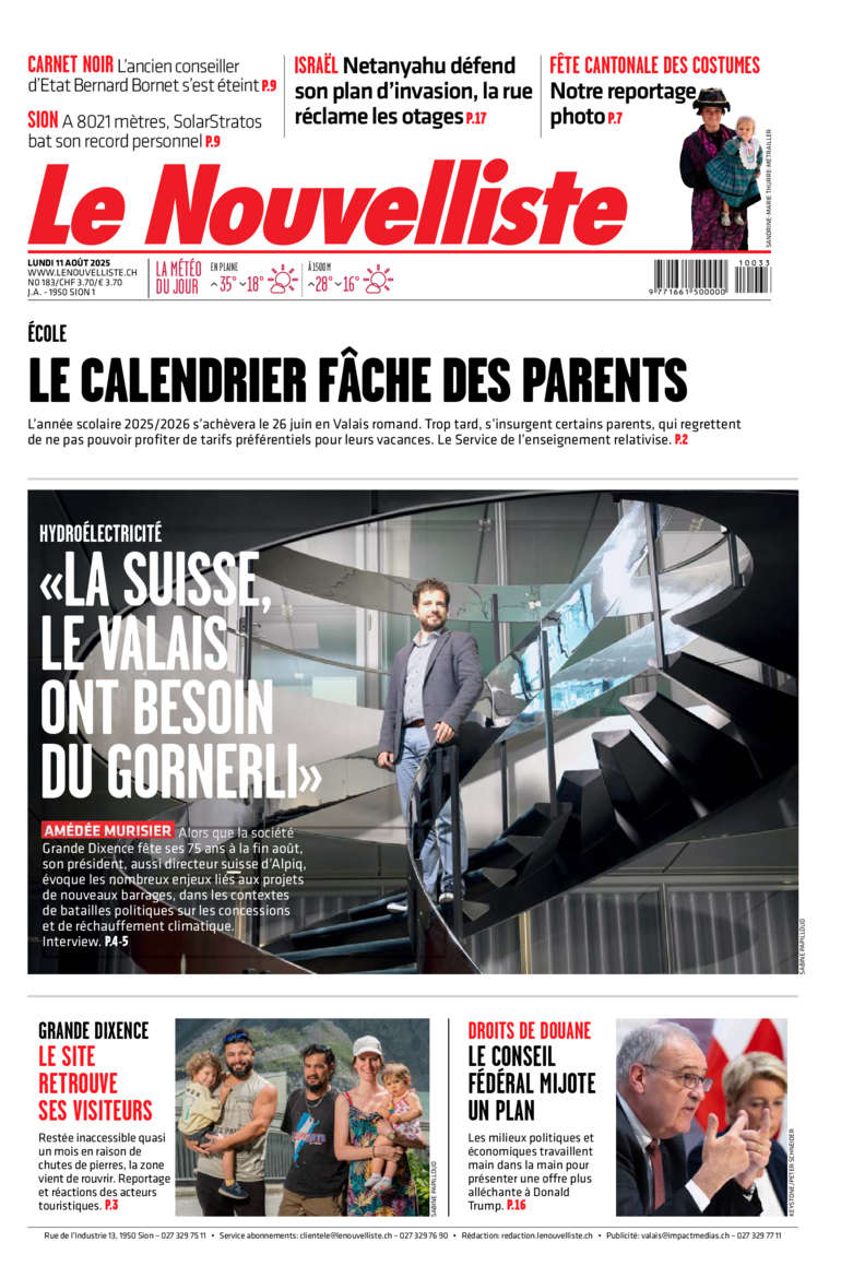 Lundi 11 août 2025 Lundi 11 août 2025