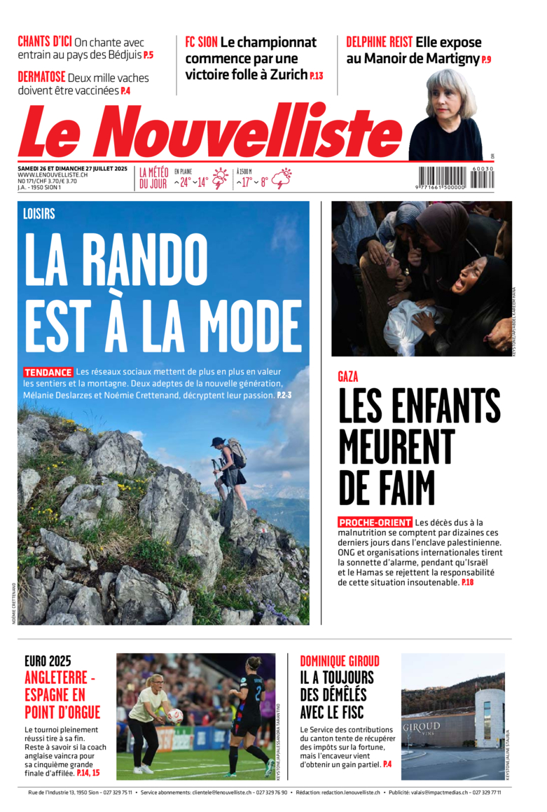 Samedi 26 juillet 2025 Samedi 26 juillet 2025