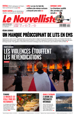  Lundi 19 octobre 2026