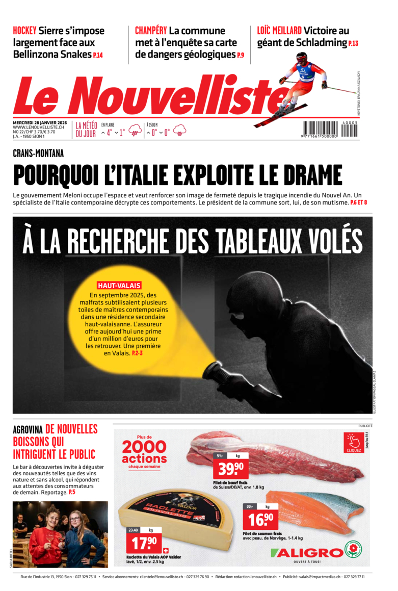 Mercredi 28 janvier 2026