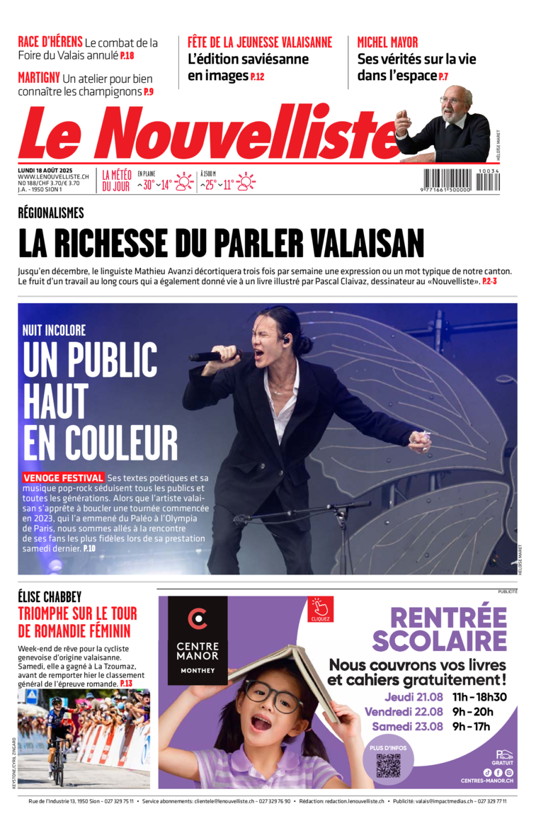 Lundi 18 août 2025 Lundi 18 août 2025