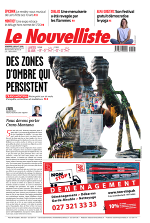 Vendredi 3 juillet 2026