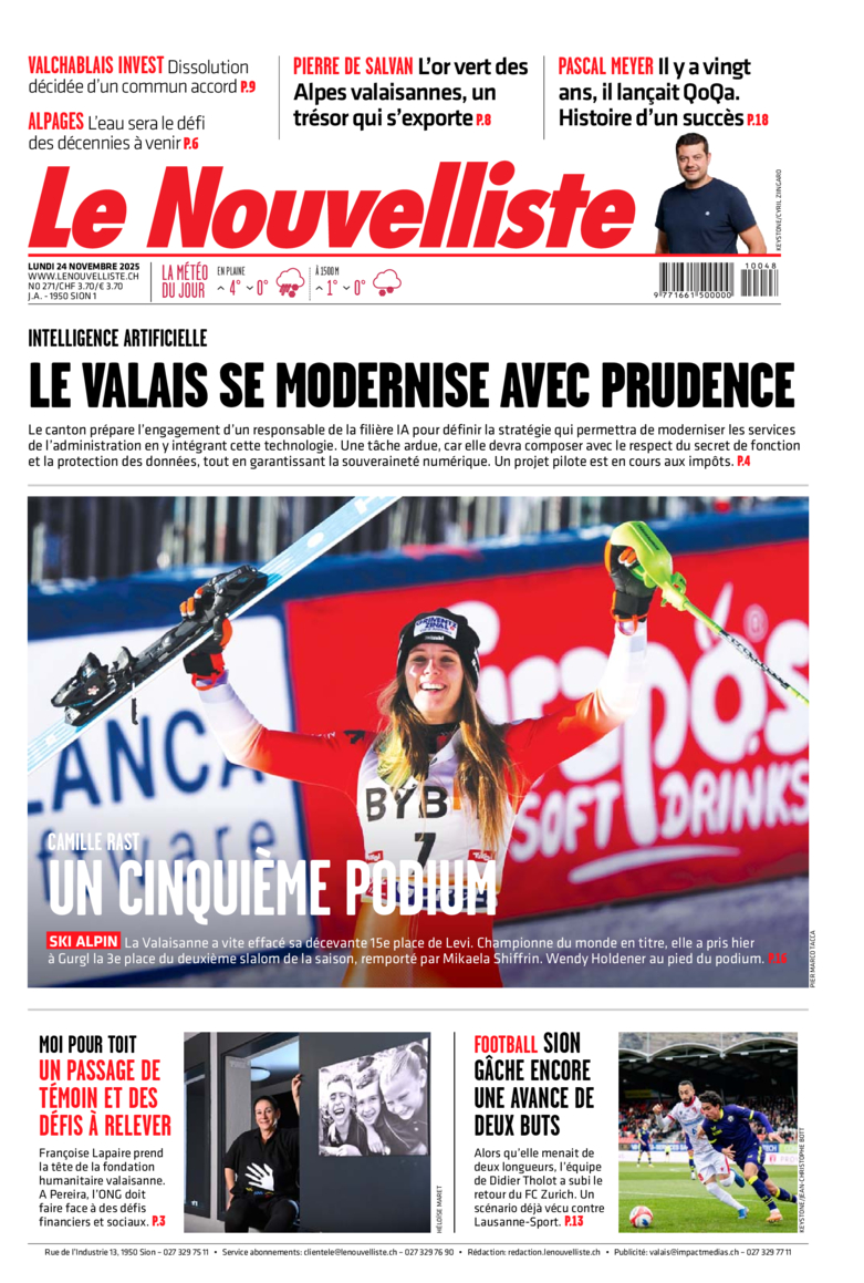 Lundi 24 novembre 2025