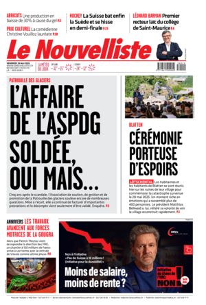 Vendredi 29 mai 2026