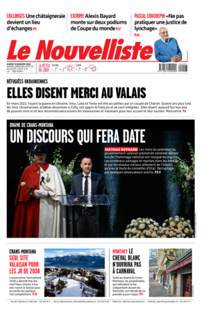 Mardi 13 janvier 2026