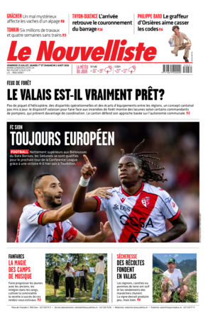  Vendredi 31 juillet 2026